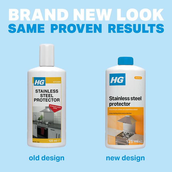 HG Stainless Steel Quick Shine 125ml