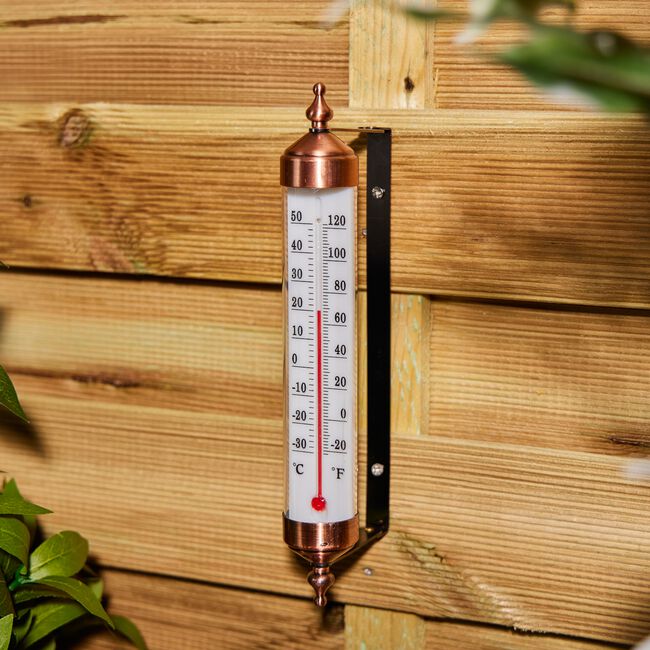 Garden Wall Thermometer 