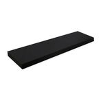 Bergen 80cm Black Effect Floating Wall Shelf