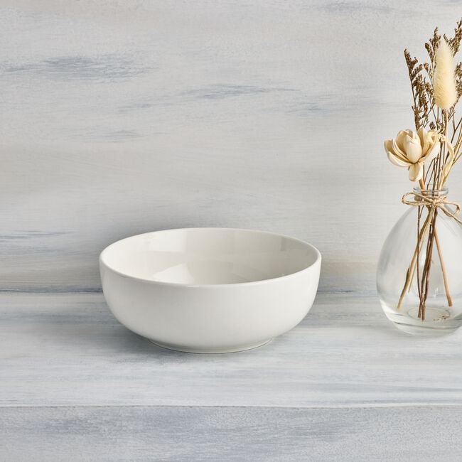 Gallery One White Stackable Dinner Set 12 Piece