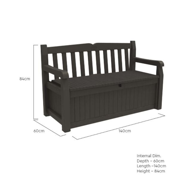 Keter Eden Storage Bench 265L