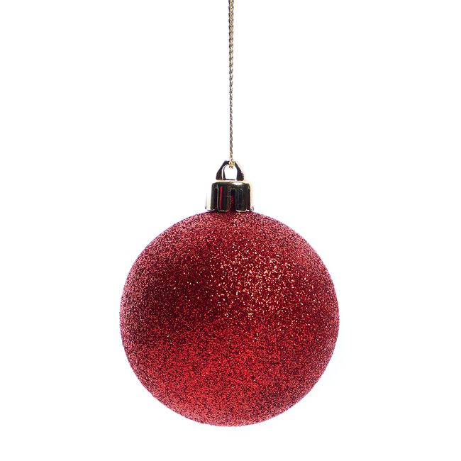 Red Bauble Set - 20 Pack