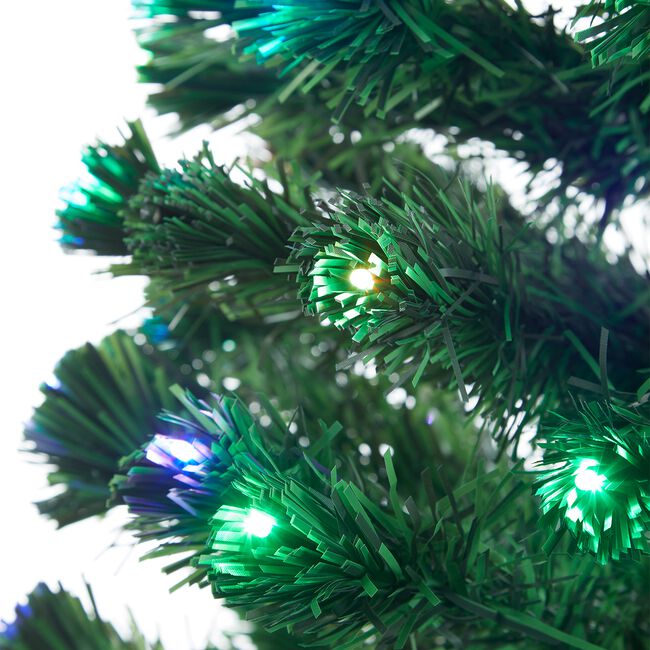 Multicolour 6ft Christmas Tree w/ Twinkling Lights