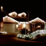 720 WHITE Icicle Led Snowing Light