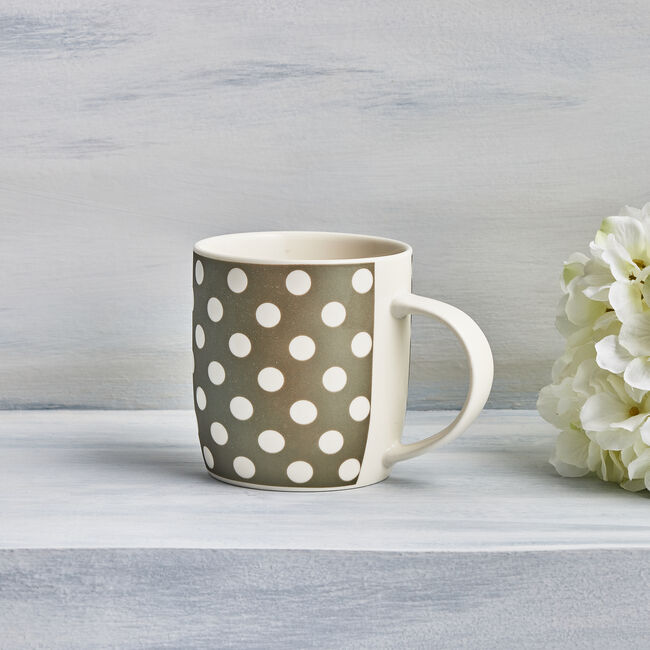Polka dot New Bone Mug