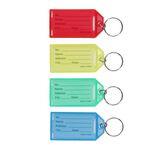 Concept Name Tag Keychains - 4 Pack