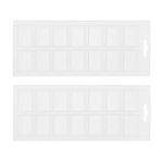 Chef Aid 2pk Ice Cube Trays