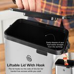 Swan 3L Stainless Steel Compost Bin