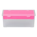 Wham 29cm Organiser Box With 8 Insert Pink