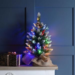 60cm Pre Lit Berry & Pinecone Christmas Tree