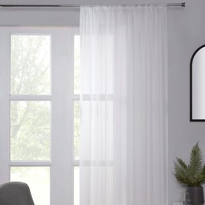 DOLLY ECO JACQUARD ECO White 140x122 Voile