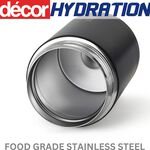 DECOR BLACK 450ml Vacuum Coffee Mug