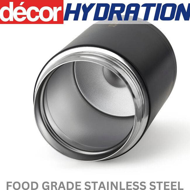 DECOR BLACK 450ml Vacuum Coffee Mug