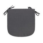 Woven Kitchen Seat Pad - Charcoal