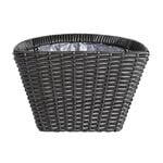 WICKER Wall Basket Grey