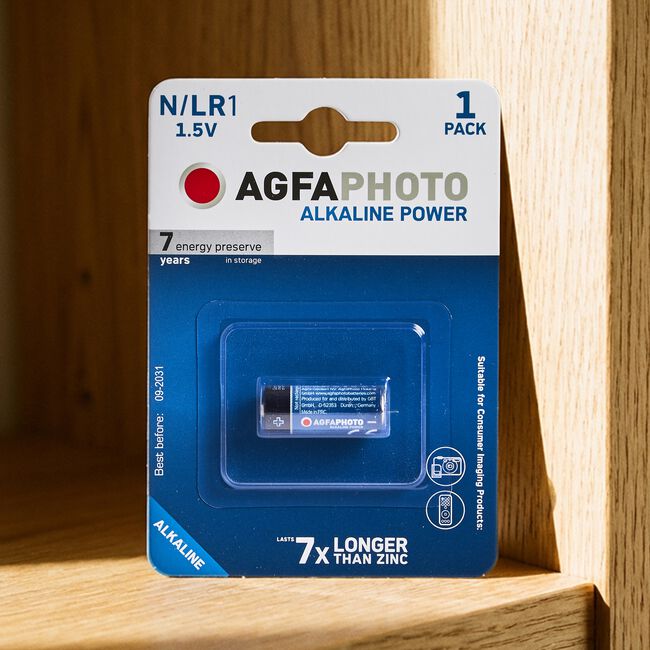 AgfaPhoto Platinum N/LR1 1.5V Battery