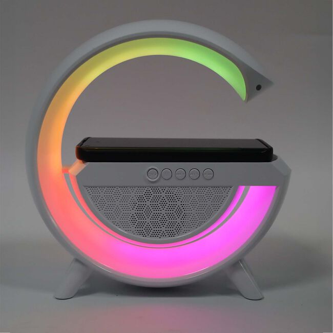 3-in-1 Rainbow Speaker and Wireless Charger