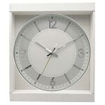 NOVA 30cm WHITE Wall Clock 