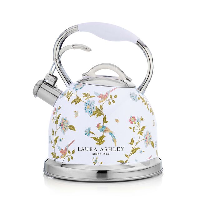 Laura Ashley Elveden White Stove Top Kettle 2.5L