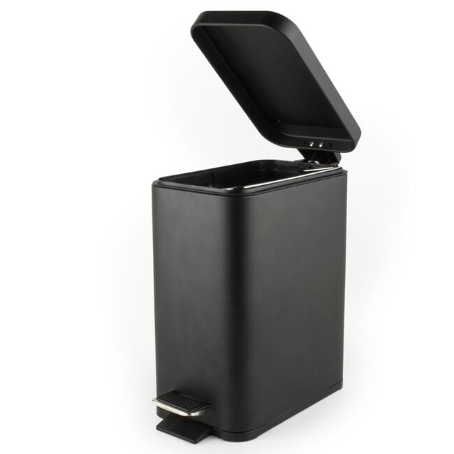 BELDRAY 5 LITRE BLACK SOFT-Close Pedal Bin