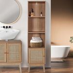 Bali 1-Door Tall Bathroom Cabinet 