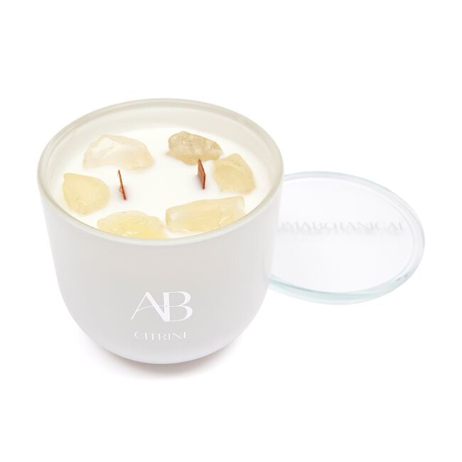 Aromabotanical Crystal Citrine 2 Wood Wick