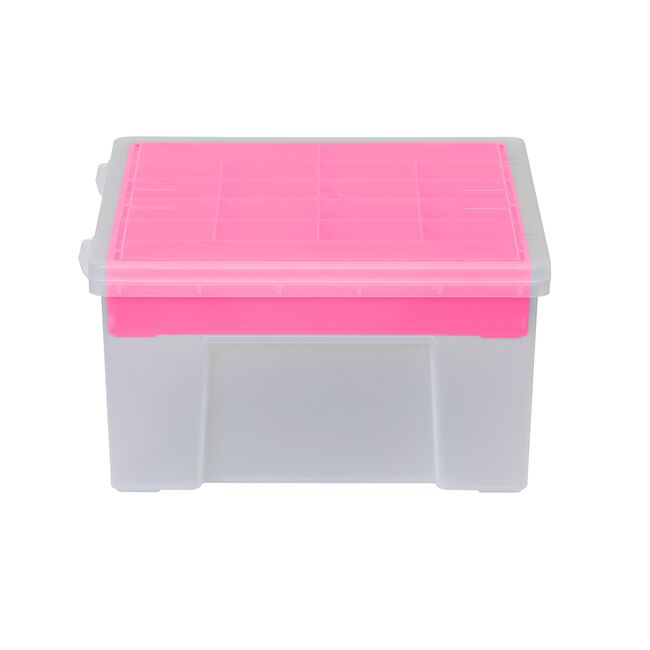 Wham 38cm Organiser Box With 19 Insert Pink