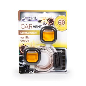 Car Pride Vent Vanilla Cocoa Twin Pack