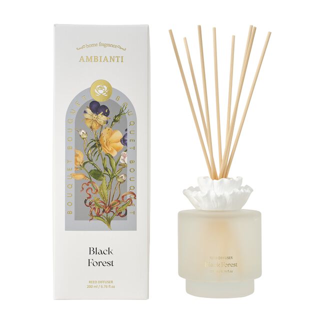 Ambianti Bouquet Black Forest 200ml Reed Diffuser