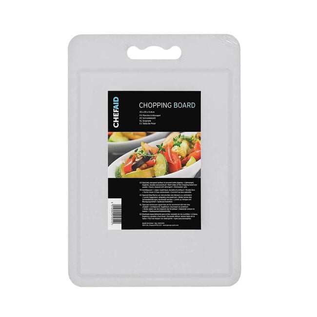 Chef Aid White Chopping Board