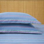 Phoebe Oxford Pillowcase Pair - Blue