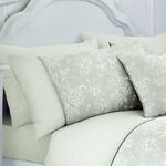 SINGLE DUVET COVER Dreams & Drapes Jasmine Green