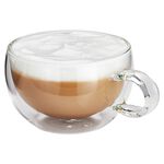Judge 2 Double Wall 250ml Glass Coffee Cup