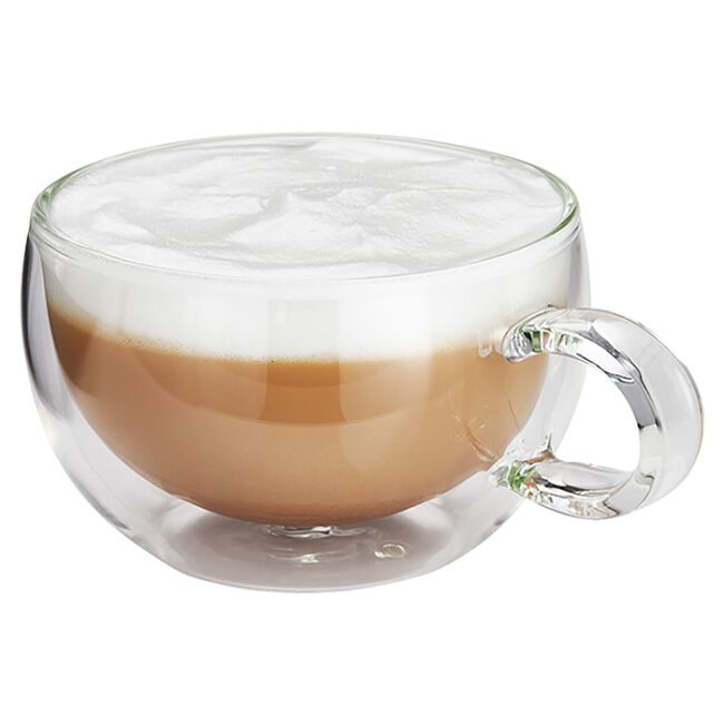 Judge 2 Double Wall 250ml Glass Coffee Cup