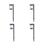 Set of 4 Aries Solar Post Lights