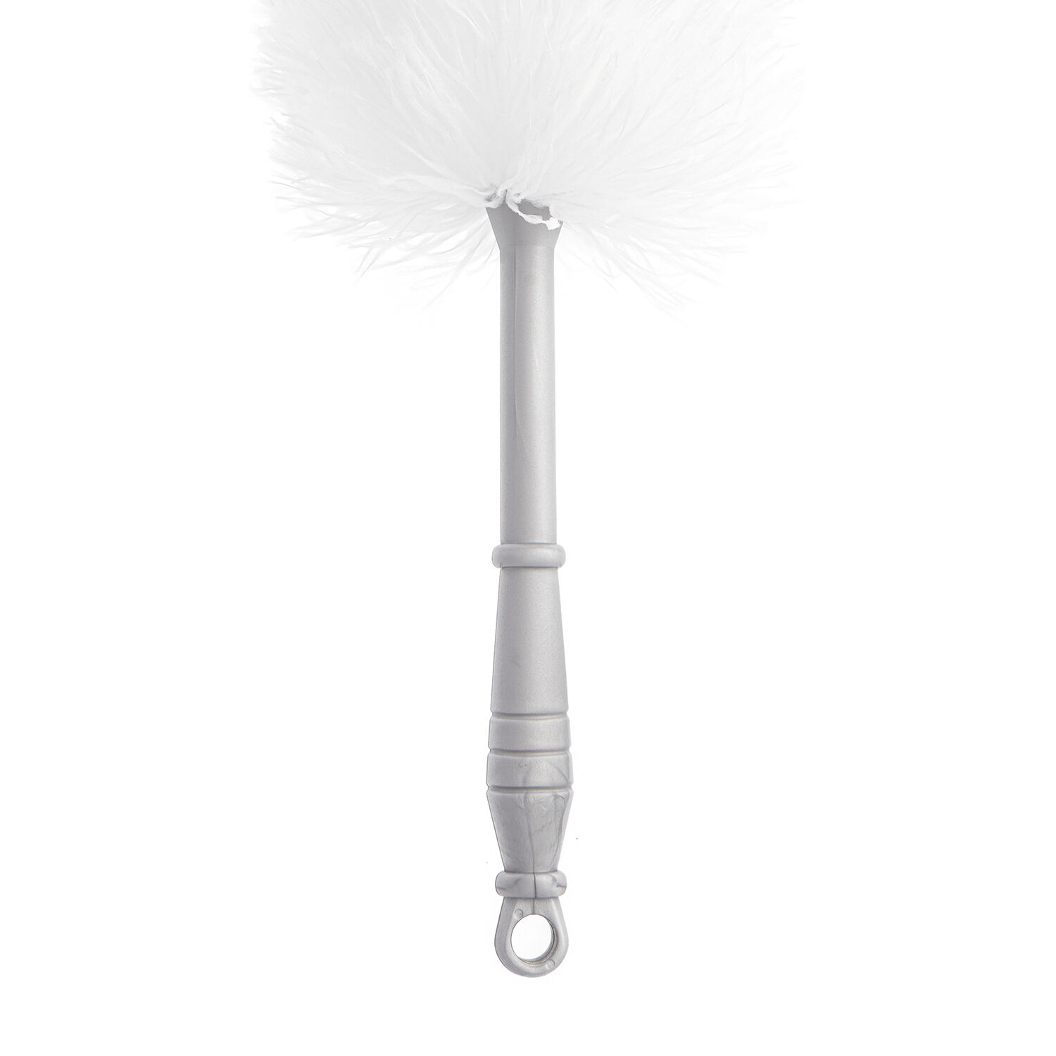 1x Elliott Fluffy Duster Grey And White 10F00096 - UK - View #8