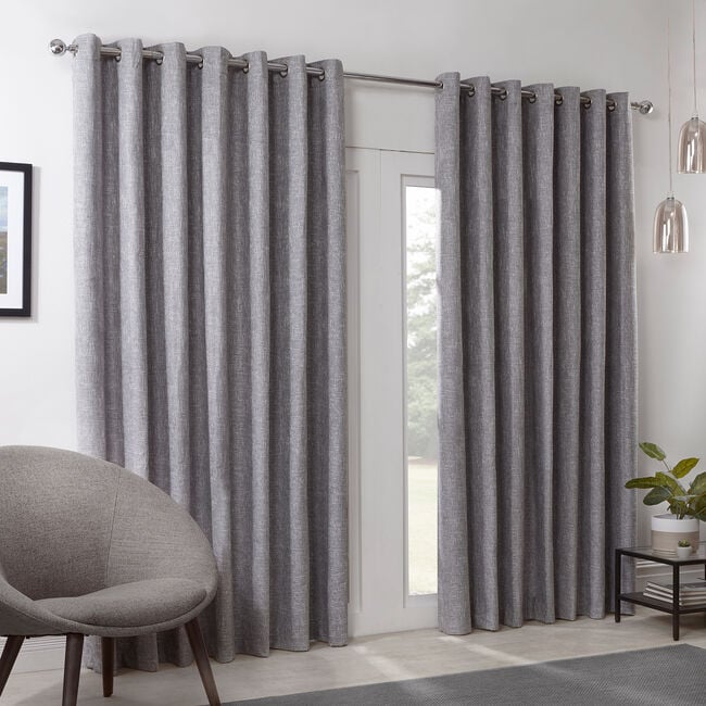 Blackout & Thermal Basketweave Curtains 66 x 72