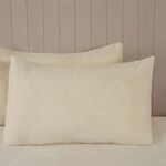 SINGLE DUVET COVER Teddy Plush Ivory