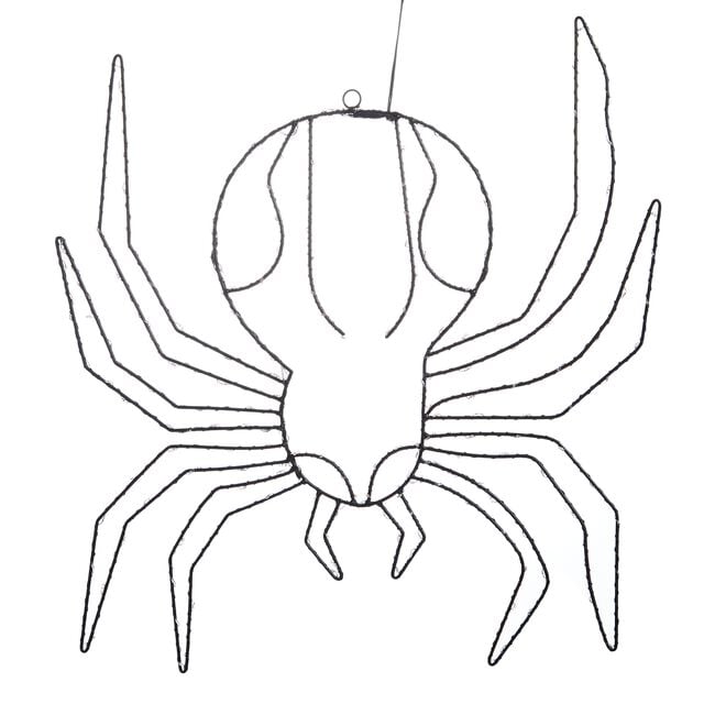 LED Spider Silhouette Light