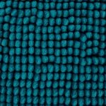 CATHERINE LANSFIELD TEAL BOBBLE 50x80cm Bath Mat