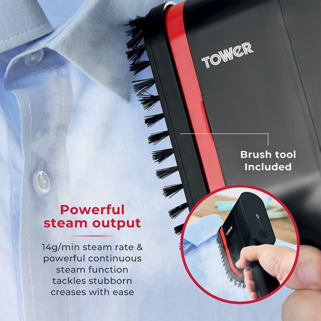 Tower 1400W Digital Garment Steamer