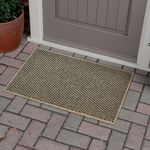 Sahara Doormat 60x110cm - Ivory & Charcoal