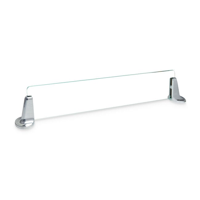 Milano 50cm Glass Bathroom Floating Shelf
