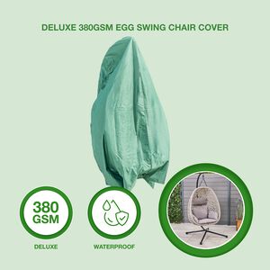 Deluxe 380GSM Egg Swing Chair Cover 
