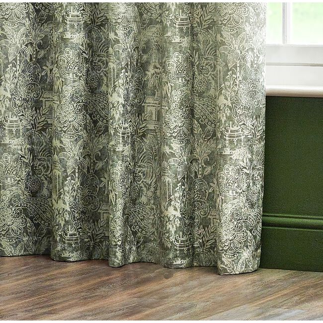 WYLDER BENGAL SAGE  90x72 Curtain