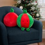 Christmas Bauble Cushion 27cm - Multi
