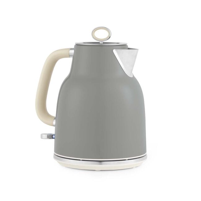 SALTER RETRO GREY 1.7L Rapid Boil Kettle