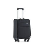 Cabin Bag Lightweight Luggage - Black