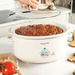 SALTER RETRO CREAM 6.5L Slow Cooker