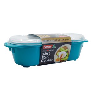 Decor Microsafe 3 in 1 Egg Cooker
